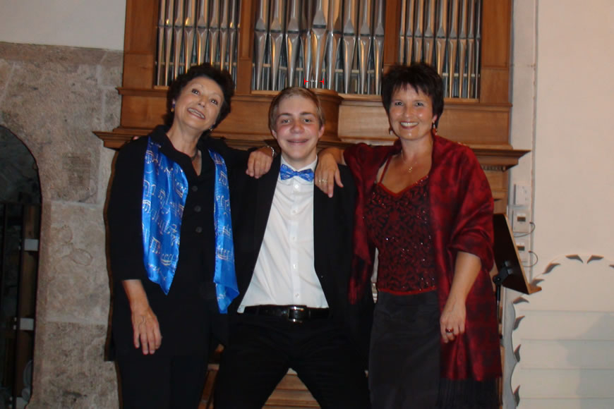 Anna-Lisa Kirchhofer, Elie Jolliet + Manuela Garrido, Konzert Kirche Wohlen, 8. September 2013